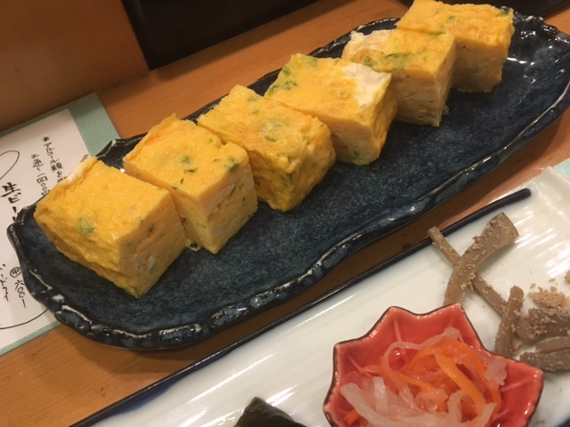 大江戸寿司の卵